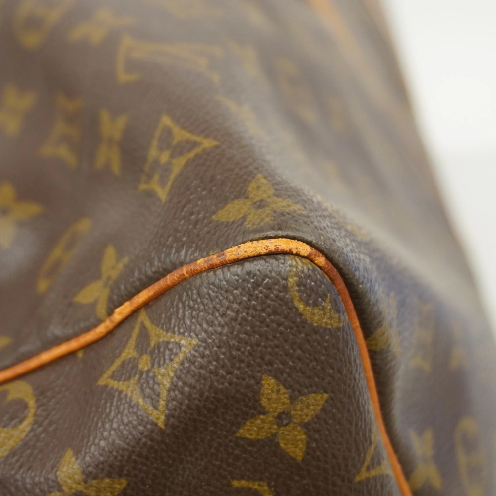 LOUIS VUITTON Brown Monogram Keepall 60 Boston Bag - Picture 6 of 13